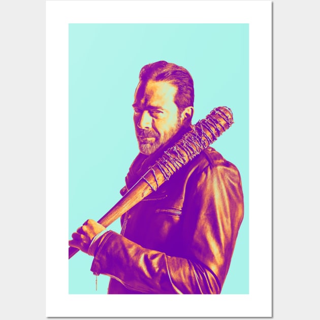 Negan Wall Art by Chocolona